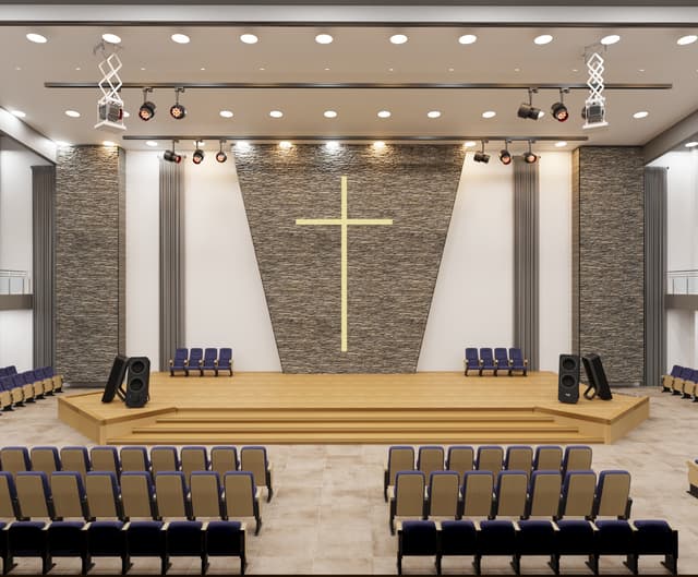 Main Stage & Worship Hall Design